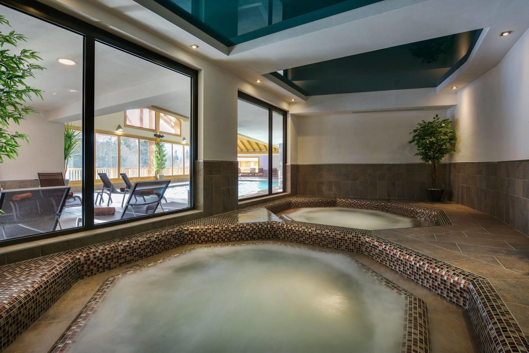 Cgh Residences And Spa Les Chalets De Leana Les Carroz d'Araches Buitenkant foto