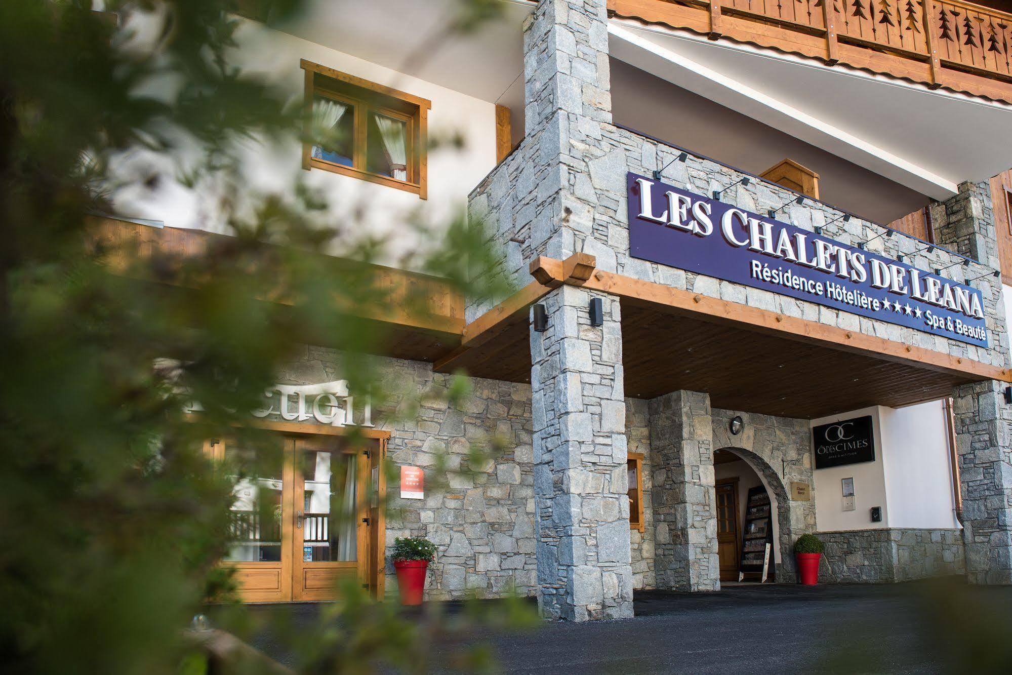 Cgh Residences And Spa Les Chalets De Leana Les Carroz d'Araches Buitenkant foto