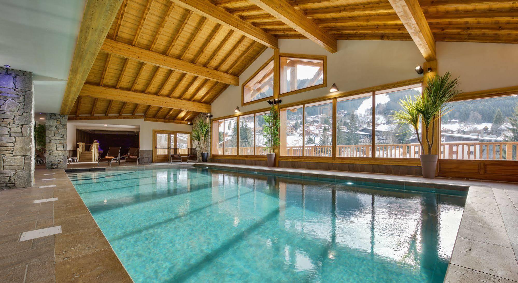 Cgh Residences And Spa Les Chalets De Leana Les Carroz d'Araches Buitenkant foto